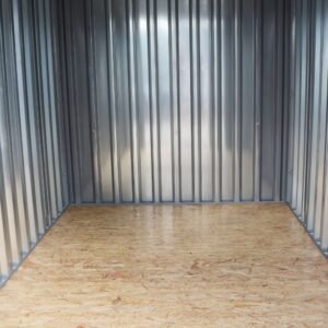 container MC2, verzinkt, H 2090 x B 2142 x T 2022 mm, Tür stirnseitig einflügelig