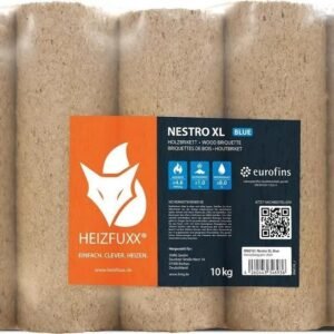 Heizfuxx Nestro XL Blue Briketts – 960 kg Palette